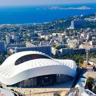 Fotbalový stadion v Marseille
