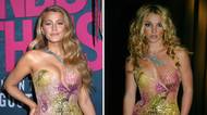 Blake Lively zazářila v šatech po Britney Spears z roku 2002. A není jediná, která loví v archivech