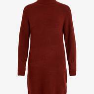 Rolákové šaty v bordó nabízí značka Vila za 779 Kč, prodává About You