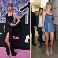 Hvězda večera, Taylor Swift přišla v šatech Versace, které disponovaly zajímavým střihem a nýty. Její věrní fanoušci si hned všimli, že přišla bez její ikonické červené rtěnky. Ta ale na afterparty nechyběla.