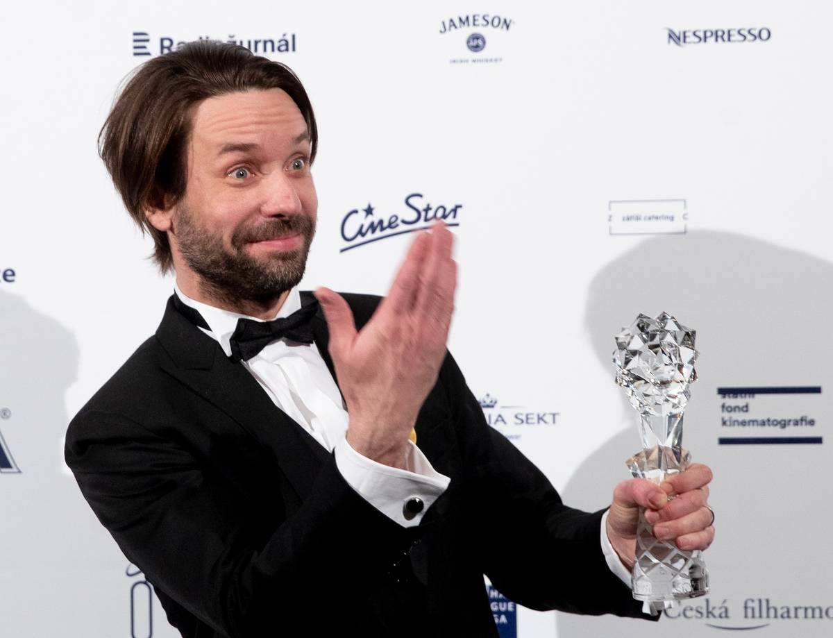 Václav Neužil a jeho Český lev za roli Zátopka