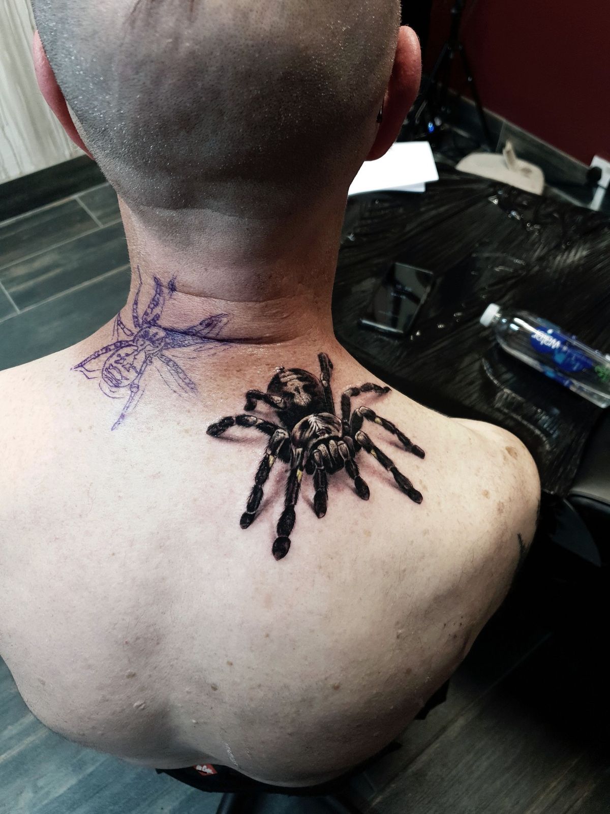 Тату паук у мужчины. Тату паук Тарантул 3д. Тату паук птицеед. Тату паук на плече. Тату паук на руке.