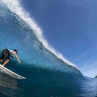 Surfing v Teahupo’o na Tahiti bude jistě hojně sledovaný. Místo je proslulé úžasnými vlnami