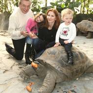 Do pražské zoo v roce 2010 už dorazila celá rodina, včetně druhorozené dcery Nelly Sofie
