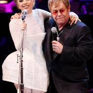 Lady Gaga a Elton John.