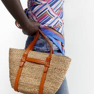 Zaplétaná taška z juty Zara, 399 Kč