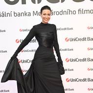 Gabriela Partyšová oblékla šaty od návrháře Lukáše Macháčka