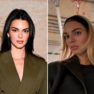 Kendall Jenner zvolila na podzim zlatavou blond