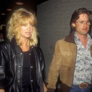 Se svou životní láskou Kurtem Russellem v roce 1984