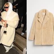 Zpěvačka Beyoncé má za sebou úspěšný rok a přitom předvedla celou řadu krásných modelů. Zapomenout nelze na její medvídkový kabát Max Mara, který vyjde na víc než šedesát tisíc korun. Vpravo: Kabátek House, 999 Kč (před slevou 1 399 Kč)