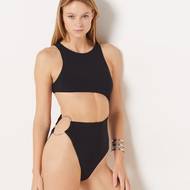 Jednodílné plavky s kroužkovým detailem a prostřihem Etam, 1 590 Kč