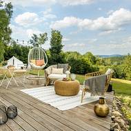 Přeneste si obývací pokoj do přírody