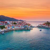 Západy slunce jsou na ostrově Samos nezapomenutelné