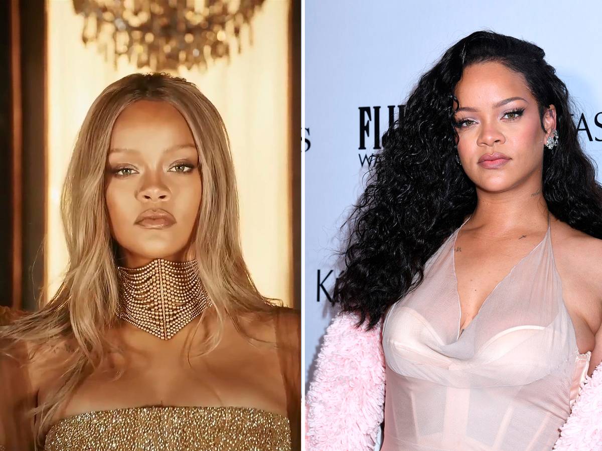 Rihanna byla ještě donedávna blondýnka –⁠⁠ jako v kampani na parfém J’adore Dior