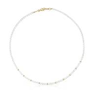 Pozlacený náhrdelník s uměle vypěstovanými perlami Tous, 4 319 Kč