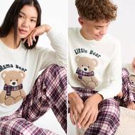 Pyžamo C&A, dámské 698 Kč, dětské 498 Kč