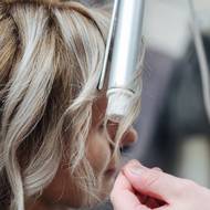 Pro finální styling použil kulmu 