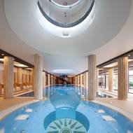 Luhačovický hotel Alexandria nabízí originálně pojatý „římský“ bazén