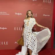 Modelka a influencerka Natálie Kotková si oblékla háčkované šaty slovenské značky Mandach