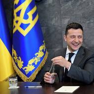 Volodymyr Zelenskyj v roce 2021, tedy v době, kdy ještě doufal, že žádná válka nebude