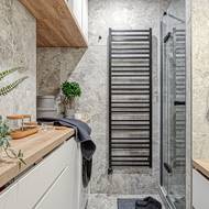 Koupelna se nachází v centrální části dispozice