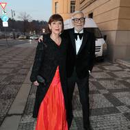 Naposledy pár do společnosti zavítal v březnu na předávání filmových cen Český lev