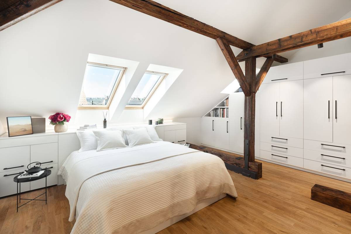 Do šikmin dostali dostatek úložných prostor