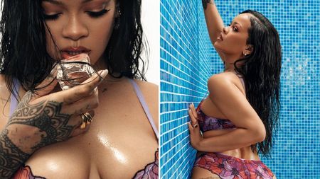 Sexy Rihanna ve vlastní značce spodního prádla. Žhavé pózy, super křivky a lesknoucí se tělo