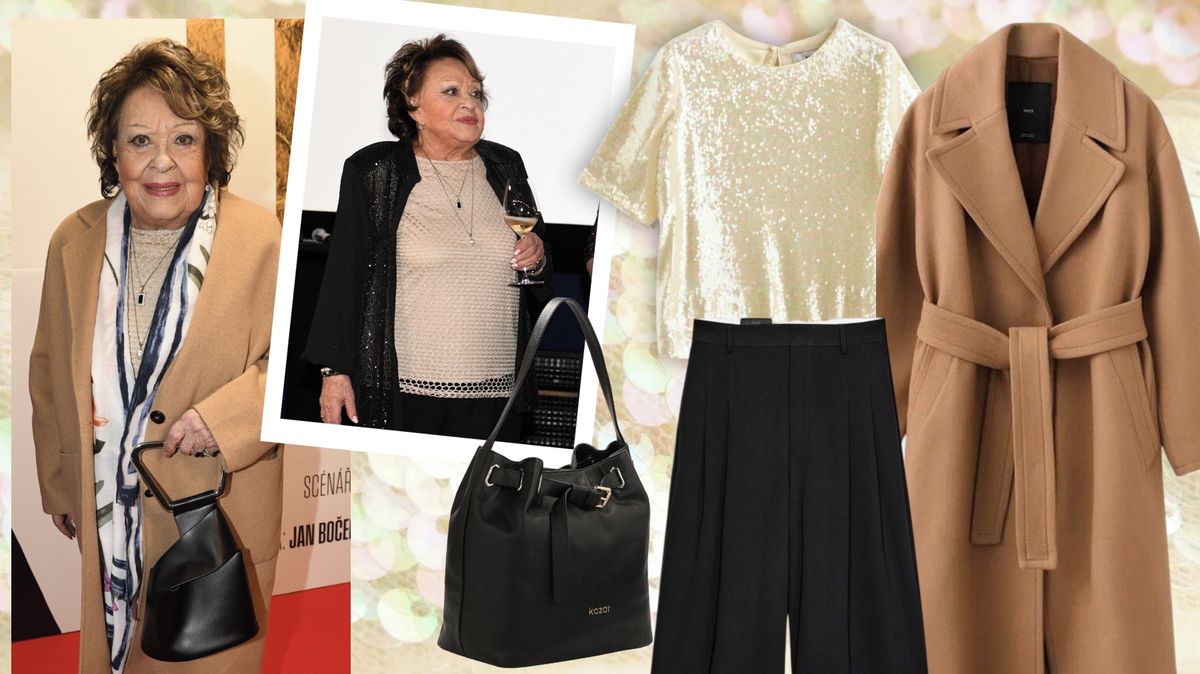 Jiřina Bohdalová: Třpytivý outfit a stylistické triky pro mladistvý vzhled