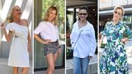 Slavné Češky a tropické teploty: Simona Krainová vytáhla malé bílé, Lucie Bílá zůstala u denimu