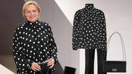 Po 60 stylově? Jitka Sedláčková vsadila na perfektní halenku, která sluší všem. Černá není nudná!